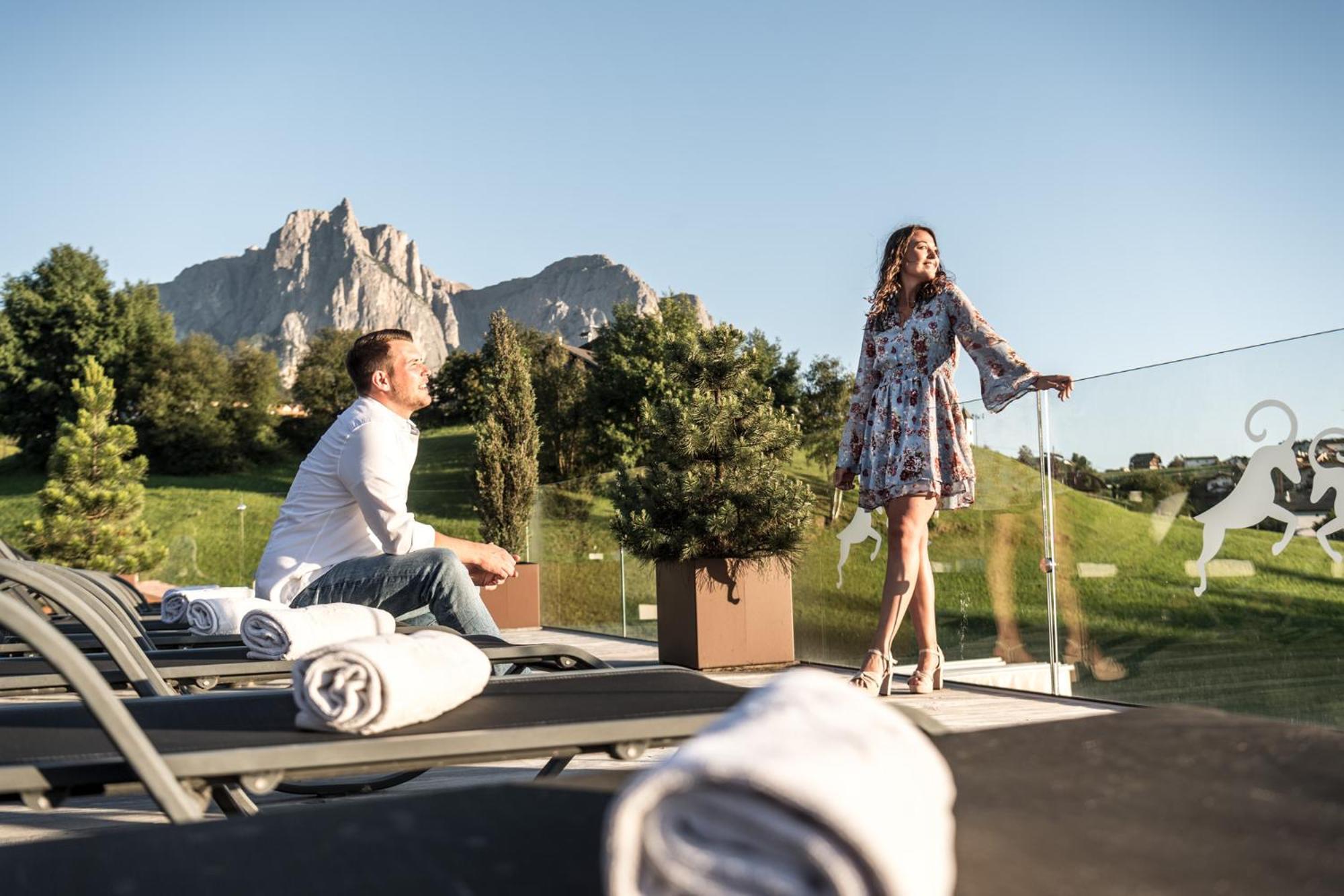 Abinea Dolomiti Romantic Spa Castelrotto Dış mekan fotoğraf